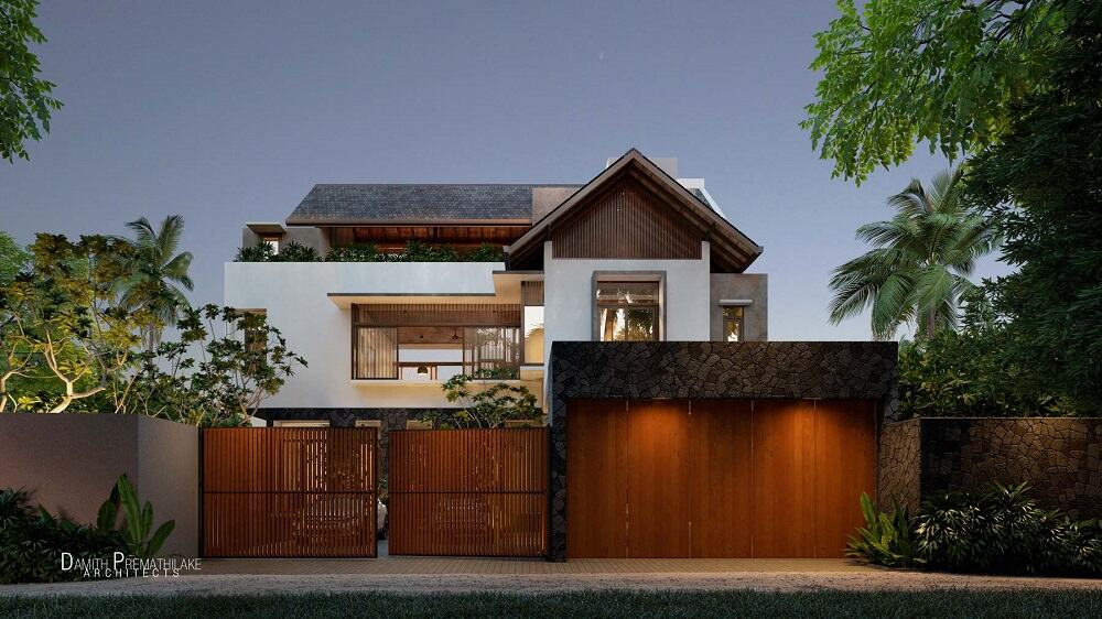 Box Type House Designs in Sri Lanka